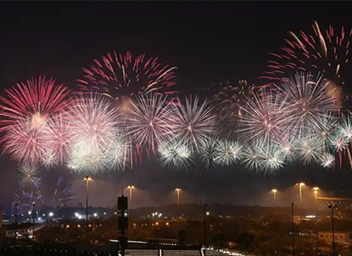 太仓市焰火晚会